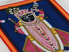 Miniature painting ~ Srinath ji ~ { 4 }